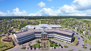 Aerial view Van der Valk Resort Linstow
